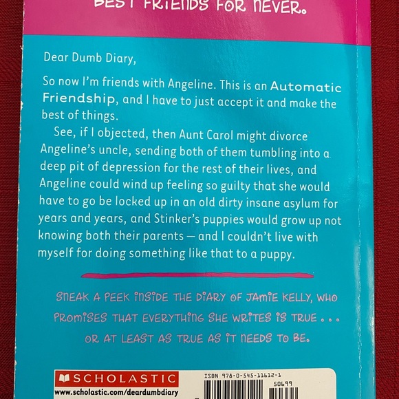 Dear Diary Book by Jim Benton - Picture 2 of 3